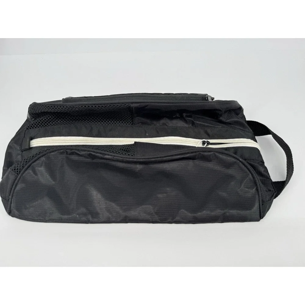 Nike Shoe Bag Sneaker Storage Travel Case Black Zip Athletic Gym Cleat Bag